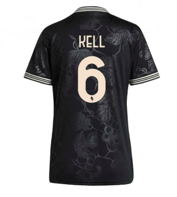 Juventus Lloyd Kelly #6 Terza Maglia Femmina 2025-26 Manica Corta Juventus Lloyd Kelly #6 Terza Maglia Femmina 2025-26 Manica Corta